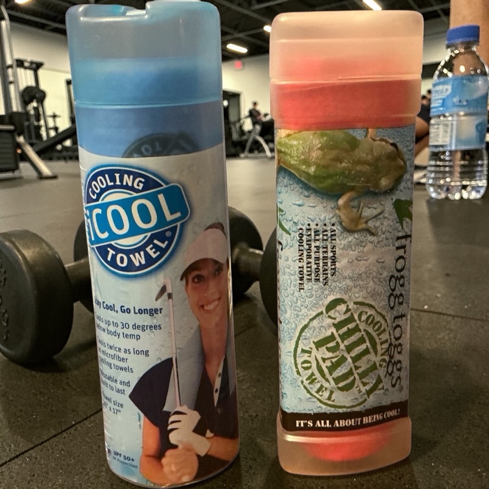 Set of Cooling Towels-Blue & Red - Picture 11 of 11
